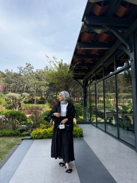 Etekli Tensel Takım Siyah
