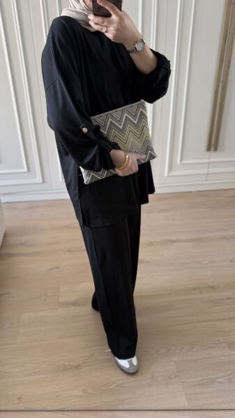 Kol Detaylı Eşofman Takımı