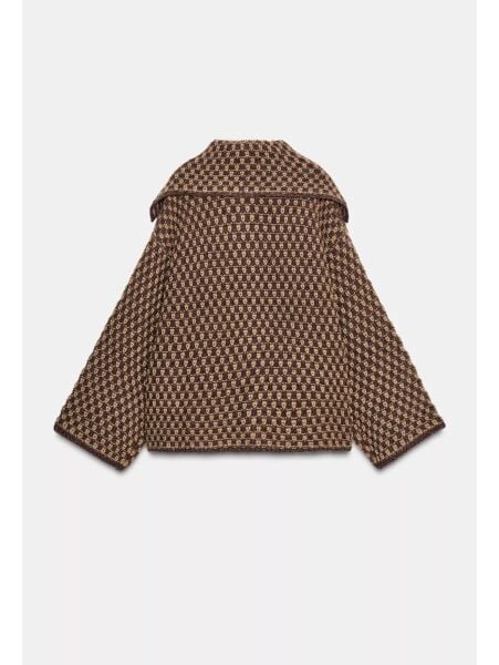 Oversize Triko Ceket