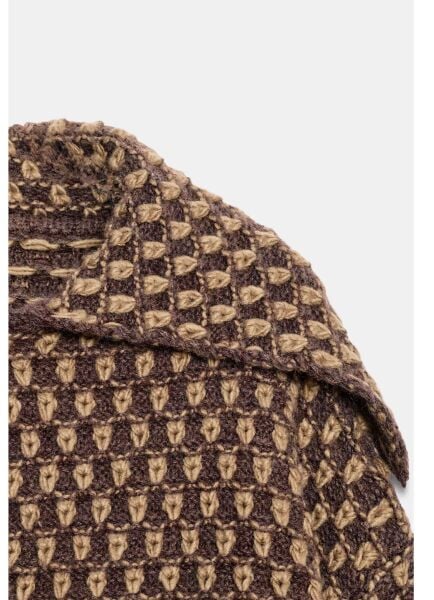 Oversize Triko Ceket