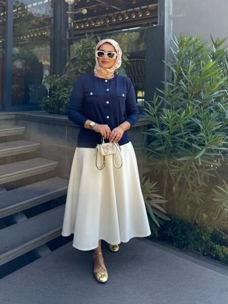 Nazen Hırka Lacivert