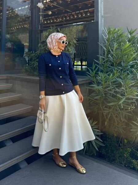 Nazen Hırka Lacivert