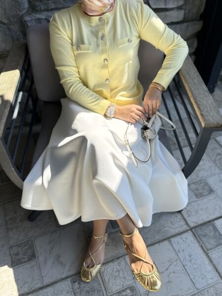 Nazen Hırka Sarı