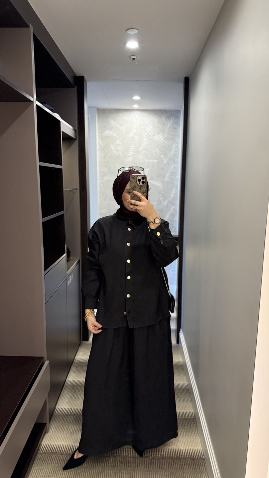 Tensel Denim Takım Siyah