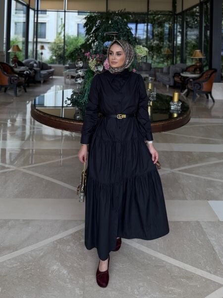 Versa Elbise Siyah