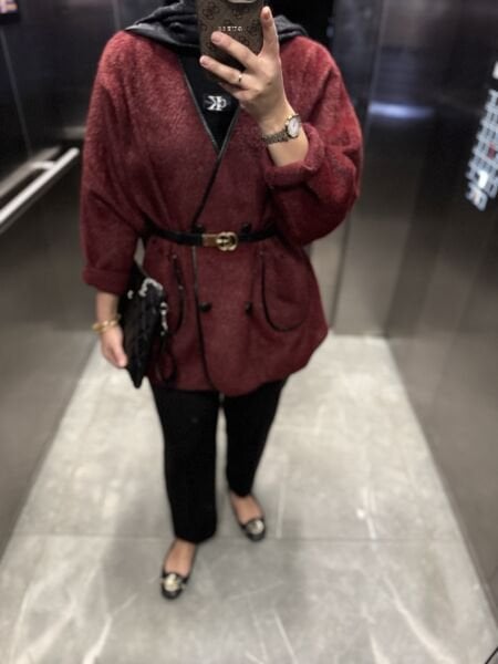 Deri Biyeli Ceket Ön Sipariş