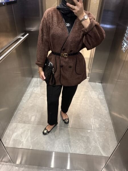 Deri Biyeli Ceket Ön Sipariş