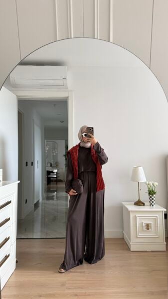 Bella Takım Kahverengi