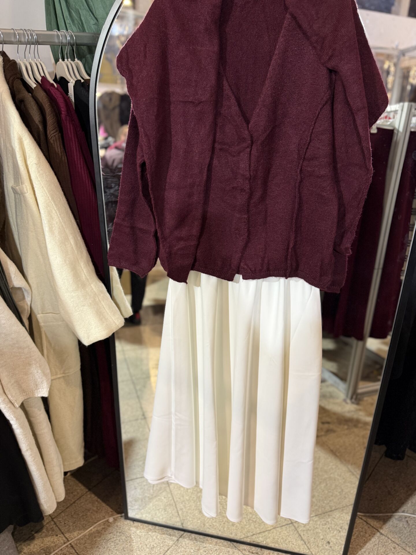 Omuz Atkılı Hırka