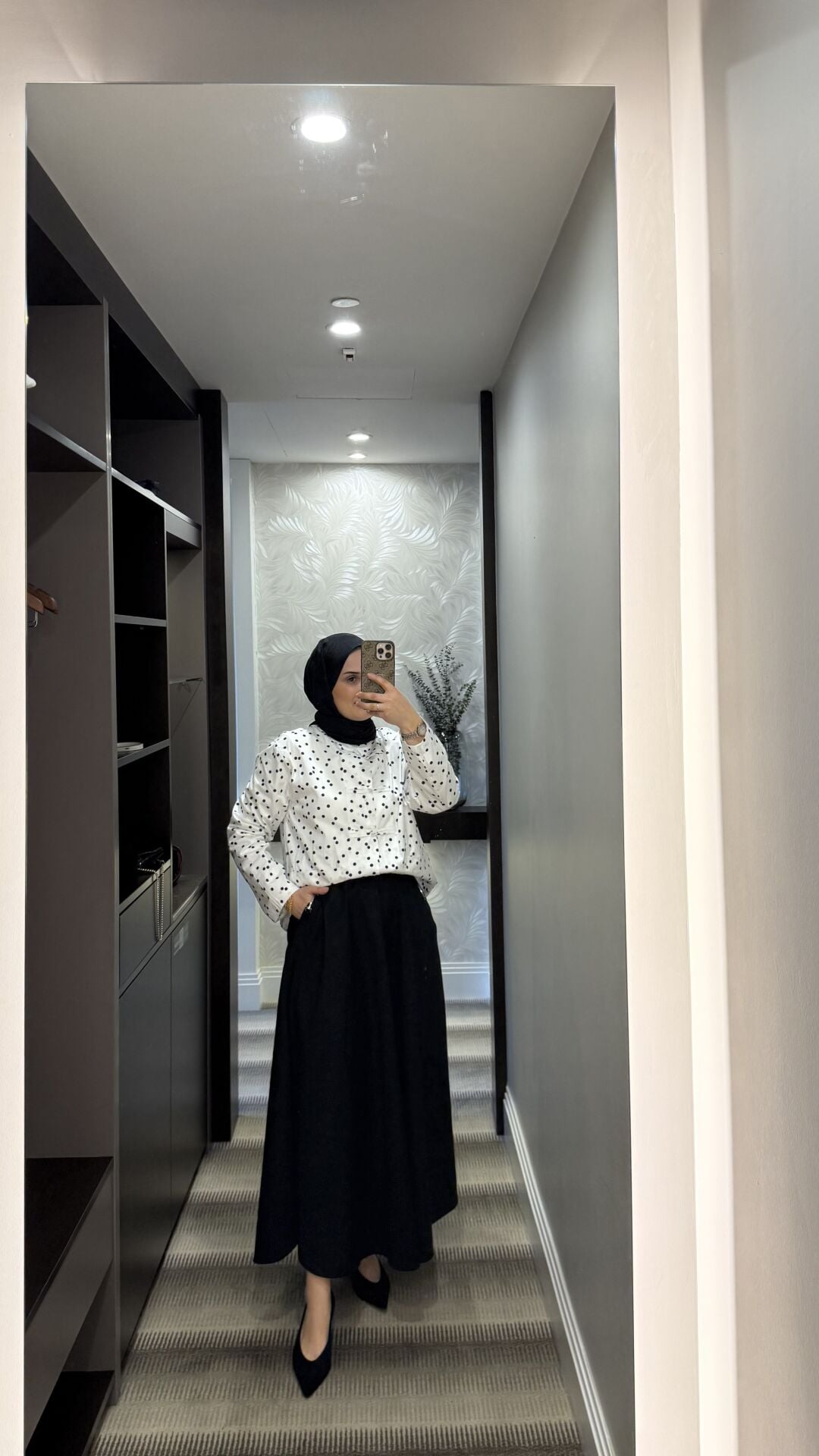 Cep Detaylı Pamuklu Etek