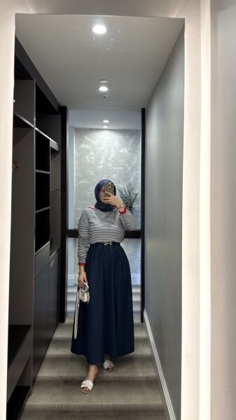 İnce Merserize Lacivert