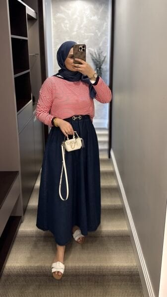 İnce Merserize Kırmızı