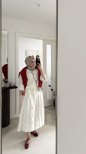 V Yaka Elbise