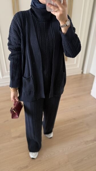 Üçlü Triko Takım