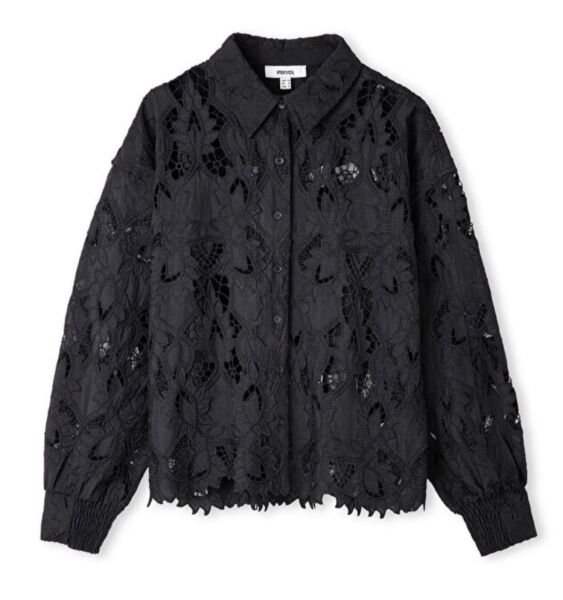 İpkyol  Brode Gömlek Siyah