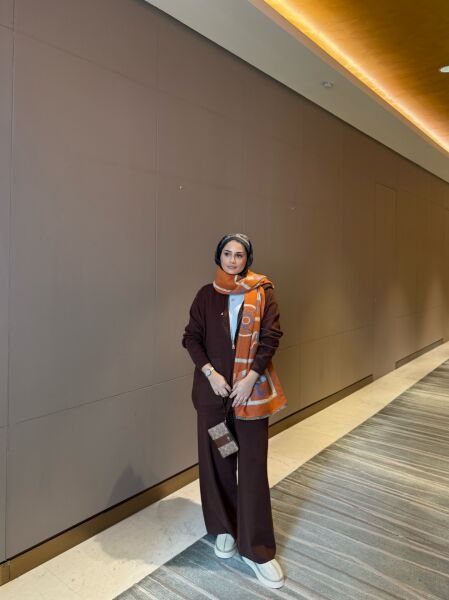 Noi Triko Takım Kahverengi