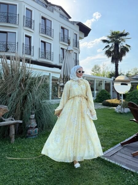 Romance Elbise Sarı