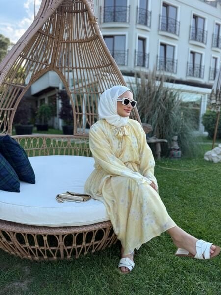 Romance Elbise Sarı