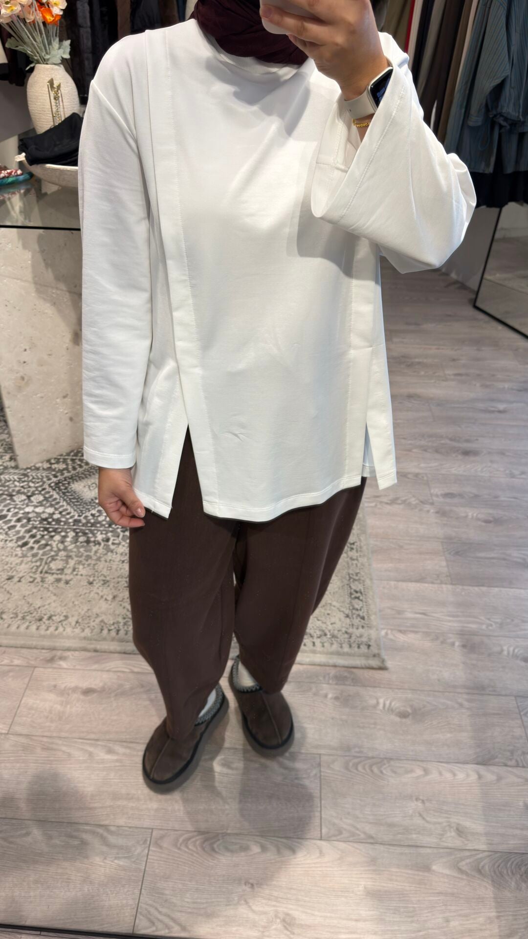 Yırtmaçlı Sweat