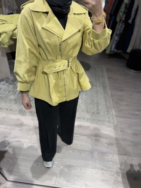 Yellow Ceket Ön Sipariş