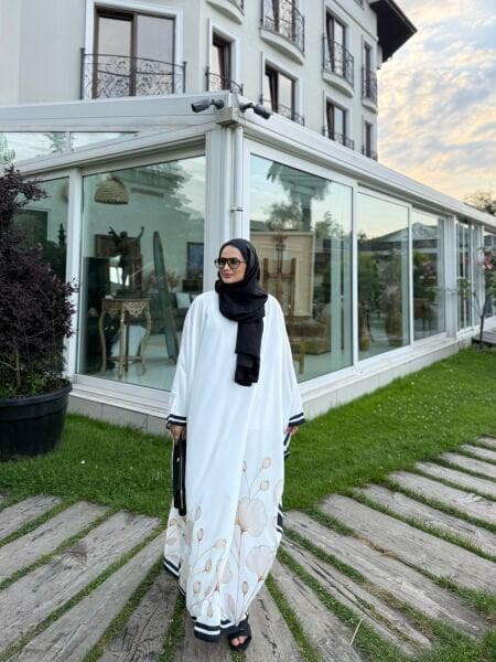 Çiçekli Kaftan