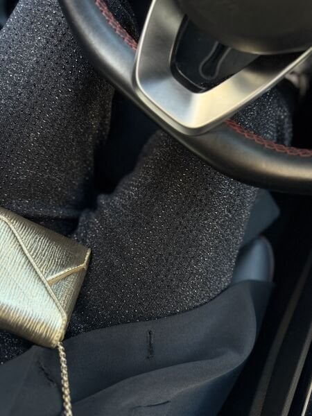 Simli Triko Pantolon