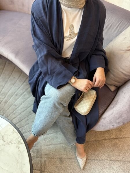 Vual Kimono Lacivert