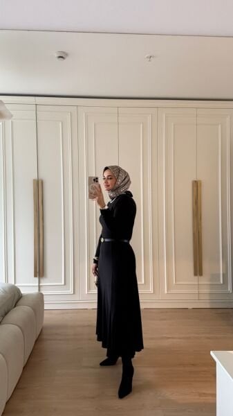 Eylül Elbise Siyah