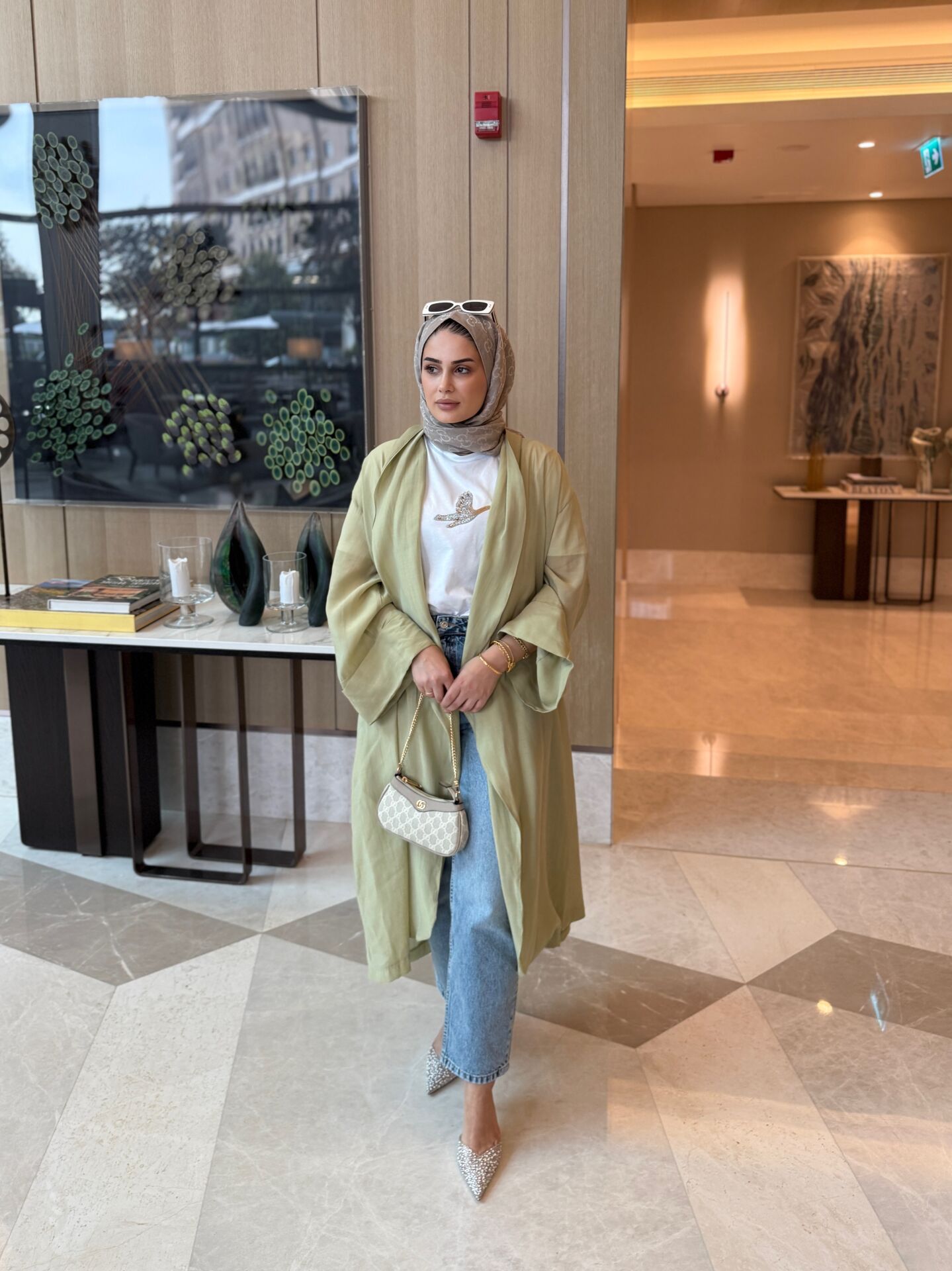 Gold Kuşlu Tişört