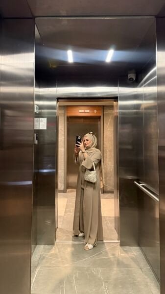 3 lü Abaya Takım