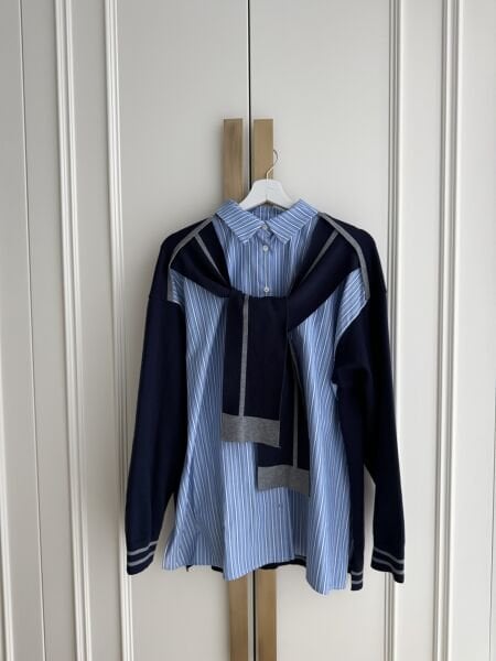 Twist Gömlekli Kazak Lacivert