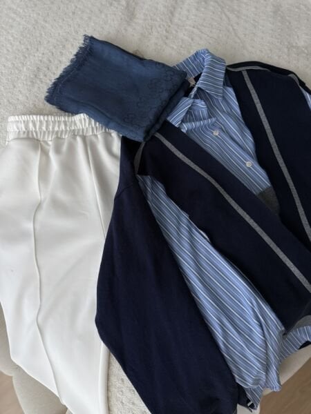 Twist Gömlekli Kazak Lacivert