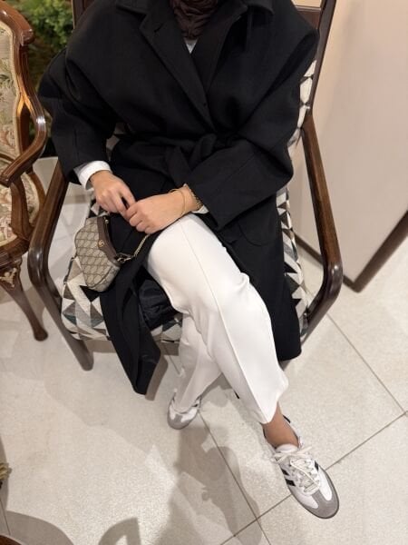 Massim Kaşe Kaban Siyah