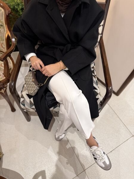 Massim Kaşe Kaban Siyah