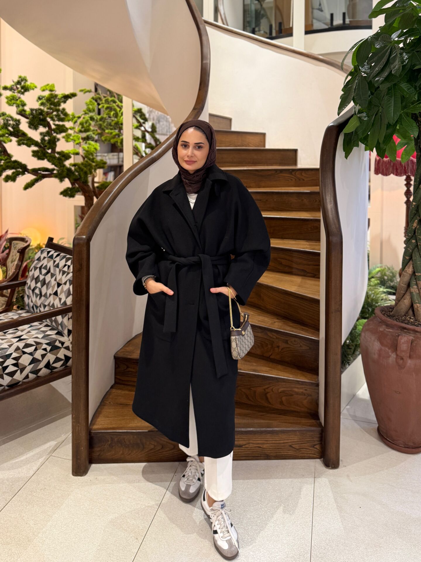 Massim Kaşe Kaban Siyah