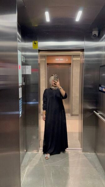 Uzun Kol Oysho Elbise