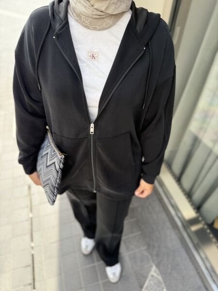 Oysho Kumaş Takım Siyah