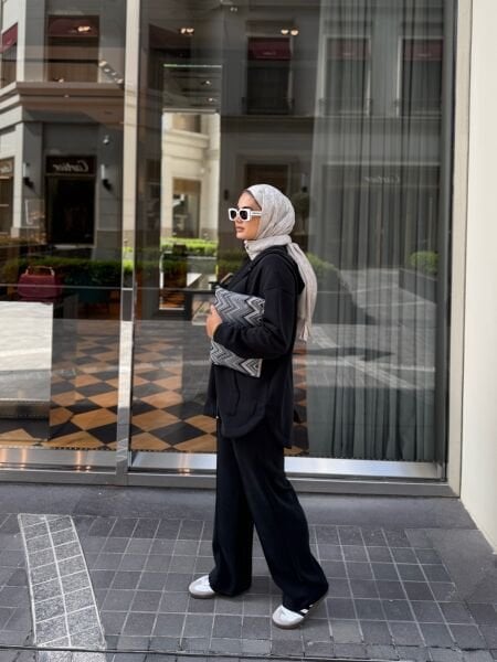 Oysho Kumaş Takım Siyah