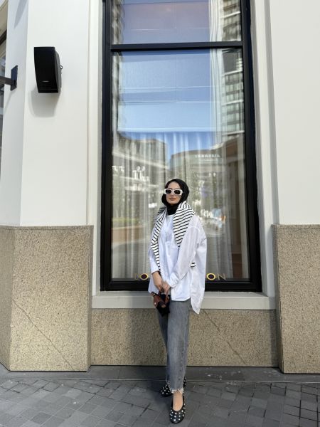Çizgili Sweat