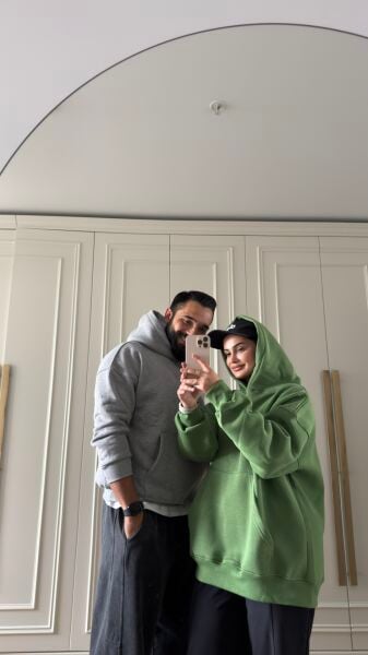 Oversize Sweat Yeşil