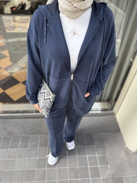 Oysho Kumaş Takım Lacivert