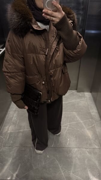 Kürklü İthal Mont Kahverengi