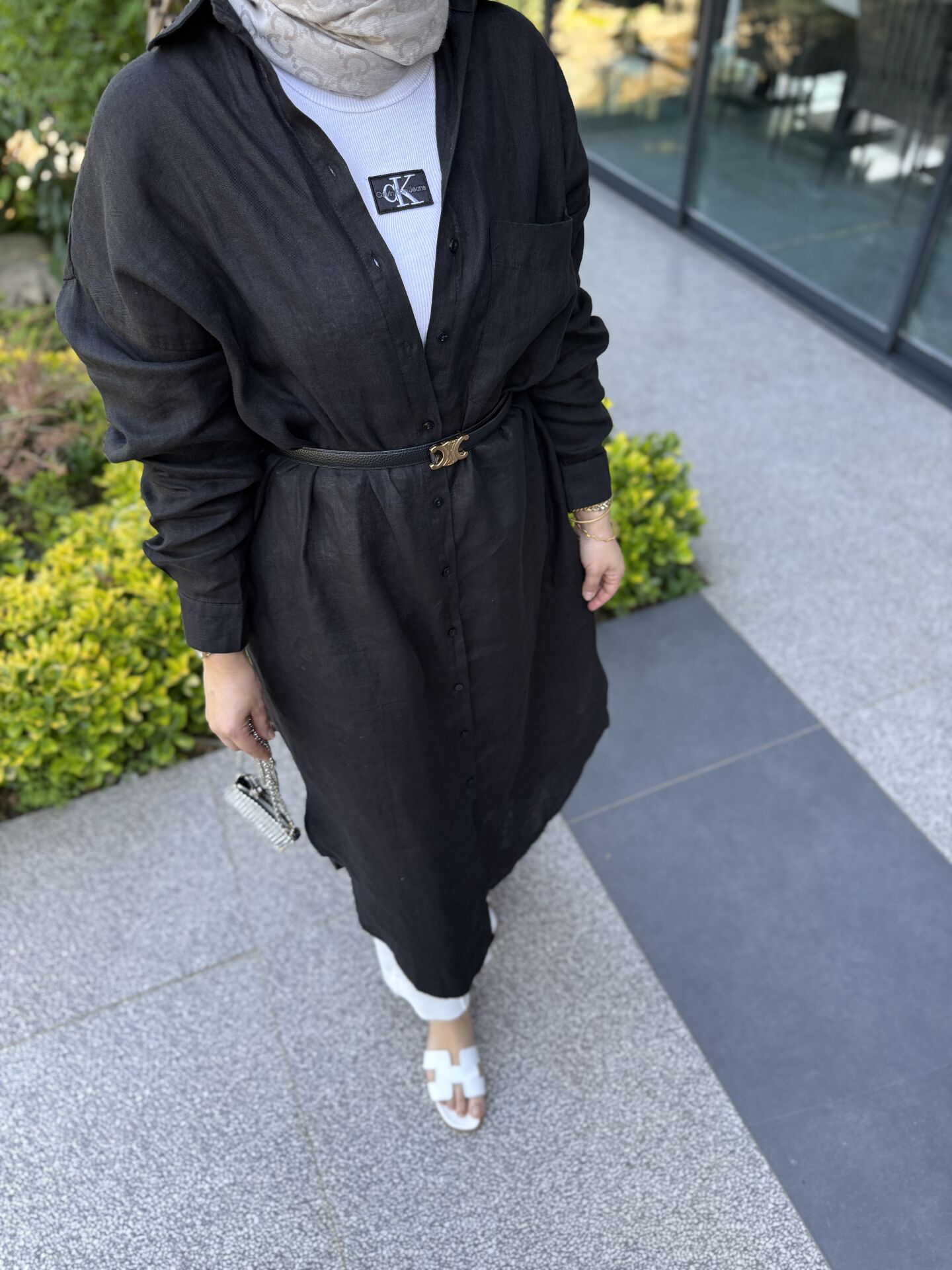 Keten Tunik Siyah