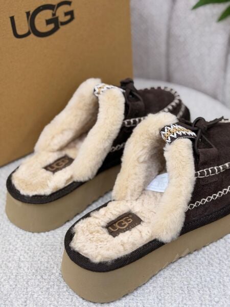 Tüylü Loafer Terlik