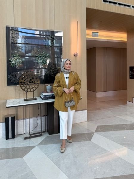 İşlemeli Kimono Yağ Yeşili ÖN SİPARİŞ