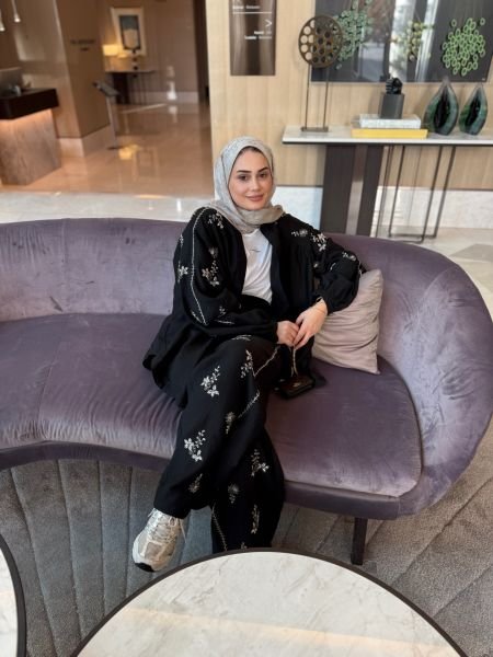 İşleme Taşlı Takım Siyah