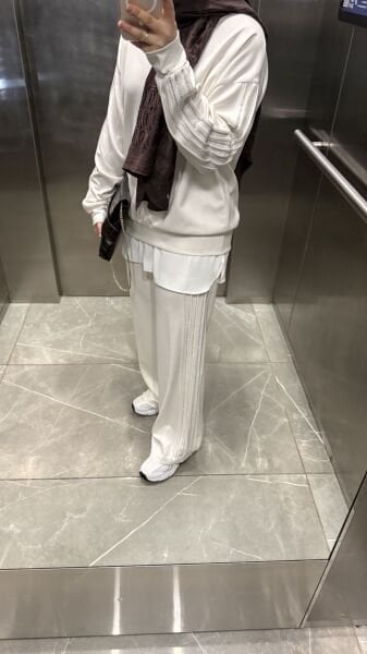 Pullu Modal Takım Ekru