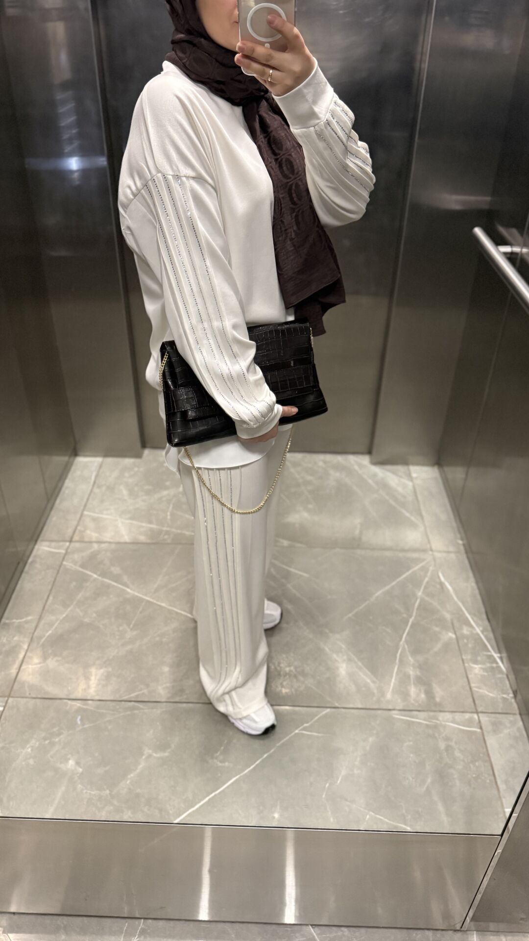 Pullu Modal Takım Ekru