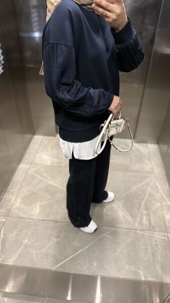 Pullu Modal Takım Lacivert