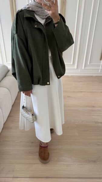 Bomber Ceket Yeşil
